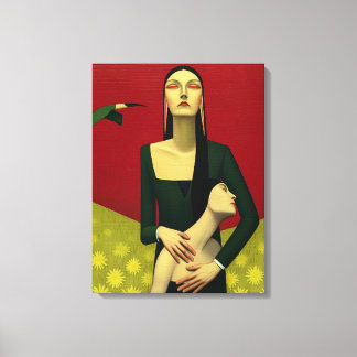 Red Sonja Canvas Print