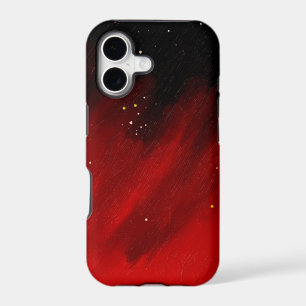 Red space mist.