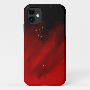 Red space mist. Case-Mate iPhone case