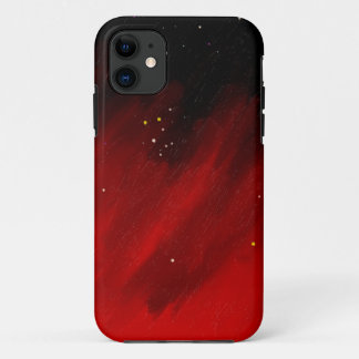 Red space mist. Case-Mate iPhone case