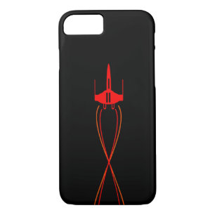 Red Spaceship Case-Mate iPhone Case