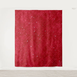 Red sparkle Valentine's Day Photo BackdropTapestry Tapestry