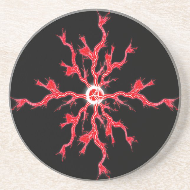 Red Sparks Lightning Coaster (Front)