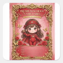 Red Spider Girl School Label - Egypt Trending 2026