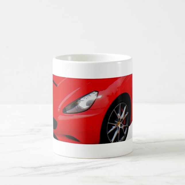 ~Red Sportscar~ MUG, CUSTOMIZE IT! Coffee Mug (Center)