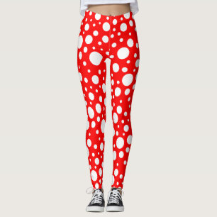 Red Spots Leggings