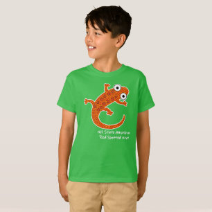 Red Spotted Newt - New Hampshire State Amphibian T-Shirt