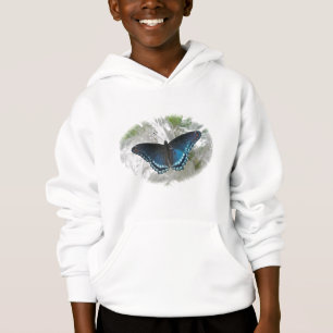 Red Spotted Purple Butterfly Hoodie