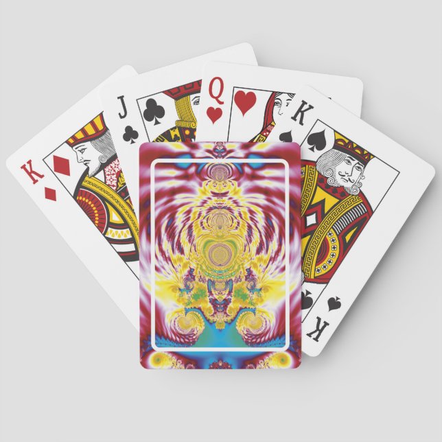 Red Spring Playing Cards (Back)