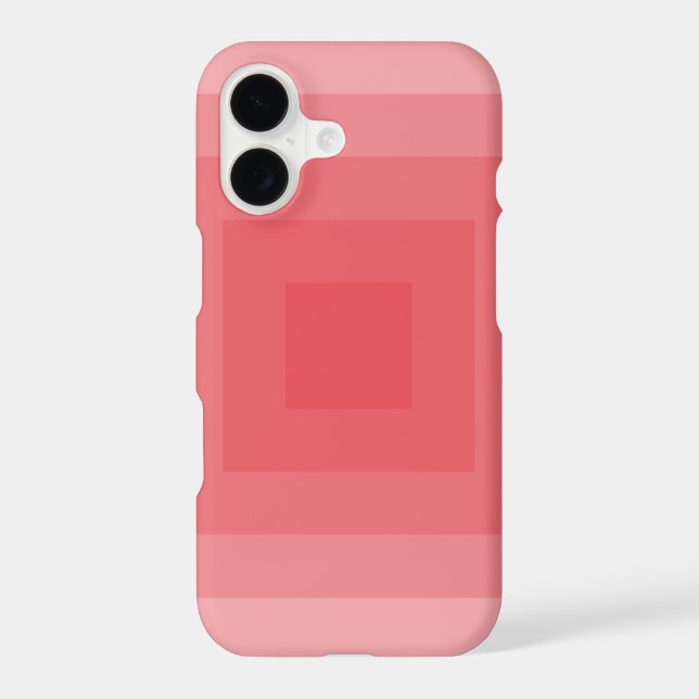 Red Square Geometric (Back)