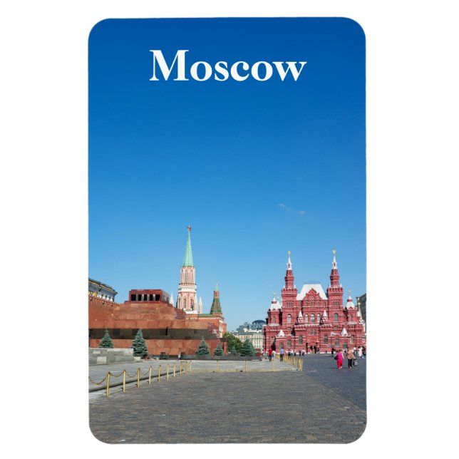 Red Square. Moscow Magnet (Vertical)