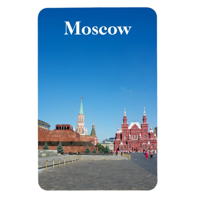 Red Square. Moscow Magnet (Vertical)