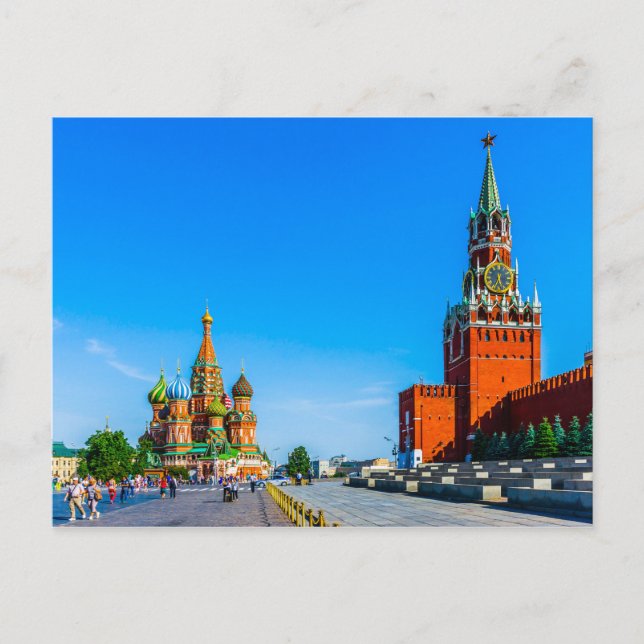 Red Square of Moscow Postcard (Front)