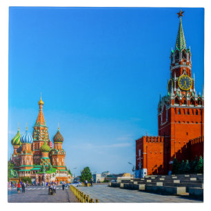 Red Square of Moscow Tile