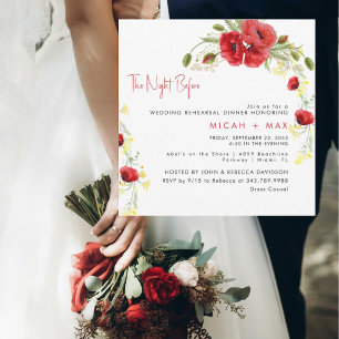 Red Square The Night Before Rehearsal Dinner