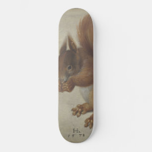 Red Squirrel (by Hans Hoffmann) Skateboard