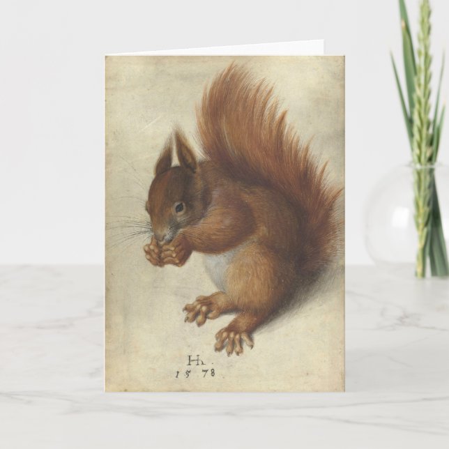 Red Squirrel | Hans Hoffmann Card (Front)