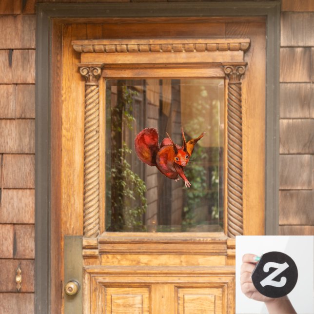 Red Squirrel Home Decor (Home Door)