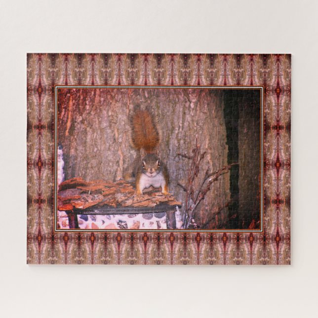 Red squirrel jigsaw puzzle (Horizontal)