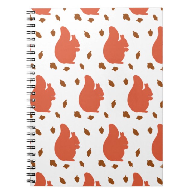 Red Squirrel  Notebook (Front)
