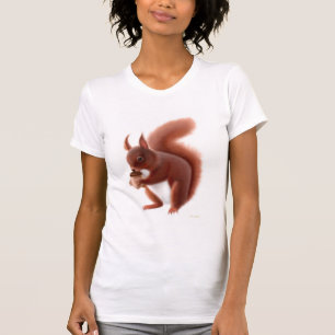 Red Squirrel Petite T-Shirt