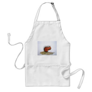 Red Squirrel pine cone Standard Apron