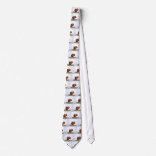 Red Squirrel pine cone Tie