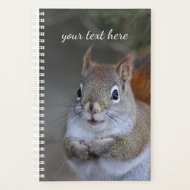 Red Squirrel Planner (Front)