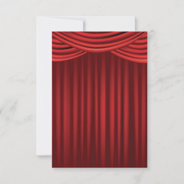 Red Stage Curtains (Front)