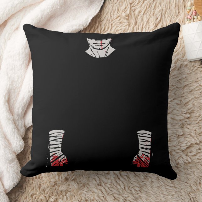 Red-Stained Warrior of Shadows Cushion (Blanket)