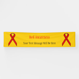 Red Standard Ribbon by Kenneth Yoncich Banner
