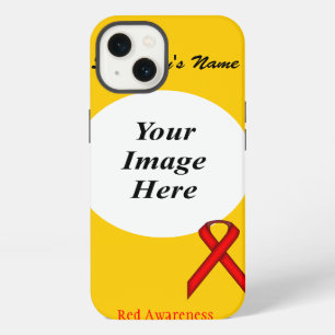 Red Standard Ribbon Tmpl by Kenneth Yoncich iPhone 13 Case