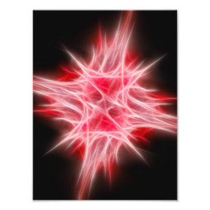 Red Star 1 Photo Print