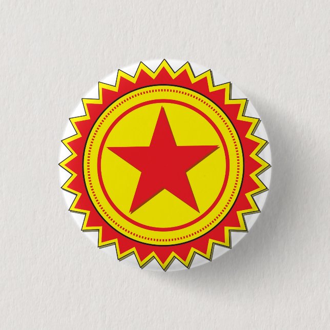 Red Star badge (Front)