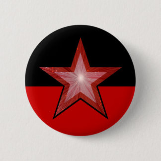 Red Star button red black