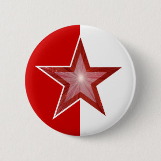 red Star button red white