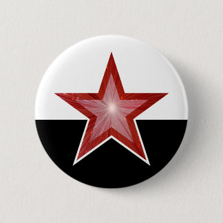 red Star button white black
