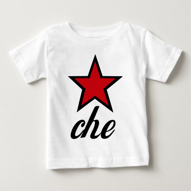 Red Star Che Guevara! Baby T-Shirt (Front)
