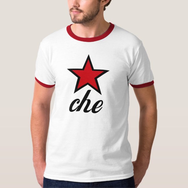 Red Star Che Guevara! T-Shirt (Front)