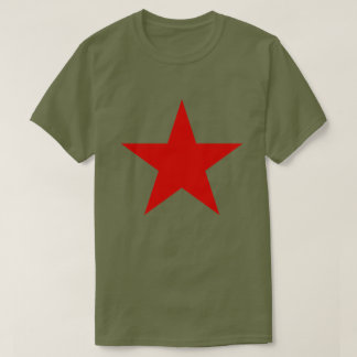 Red Star ★ Communist Socialist Soviet Anarchist T-Shirt