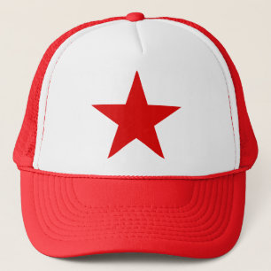 Red Star ★ Communist Socialist Soviet Star Trucker Hat