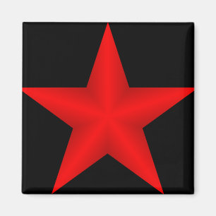 Red Star Magnet