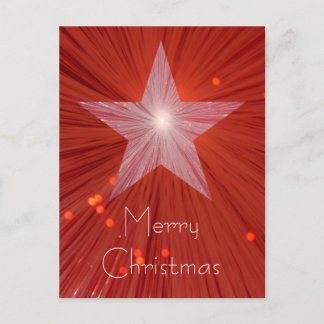 Red Star 'Merry Christmas' postcard
