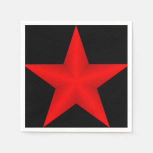 Red Star Napkin
