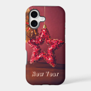 Red Star Ornament IPhone Case