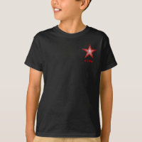 Red Star 'Star' pocket design kids t -shirt