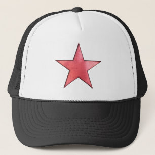 red star trucker hat