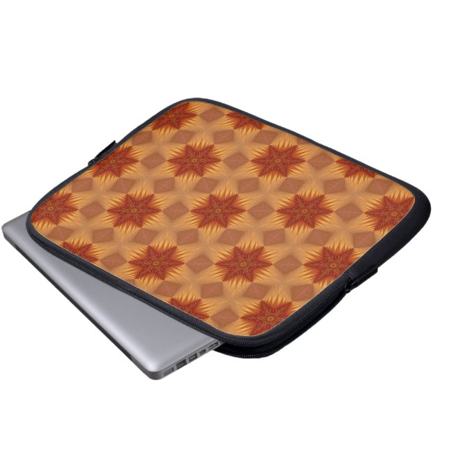 Red Stars Laptop Sleeve (Front Bottom)