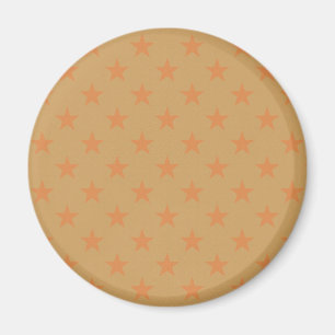 Red stars pattern magnet