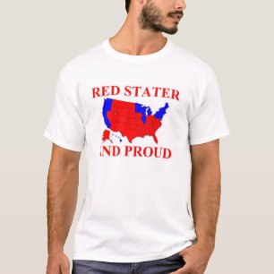 Red Stater and Proud T-Shirt